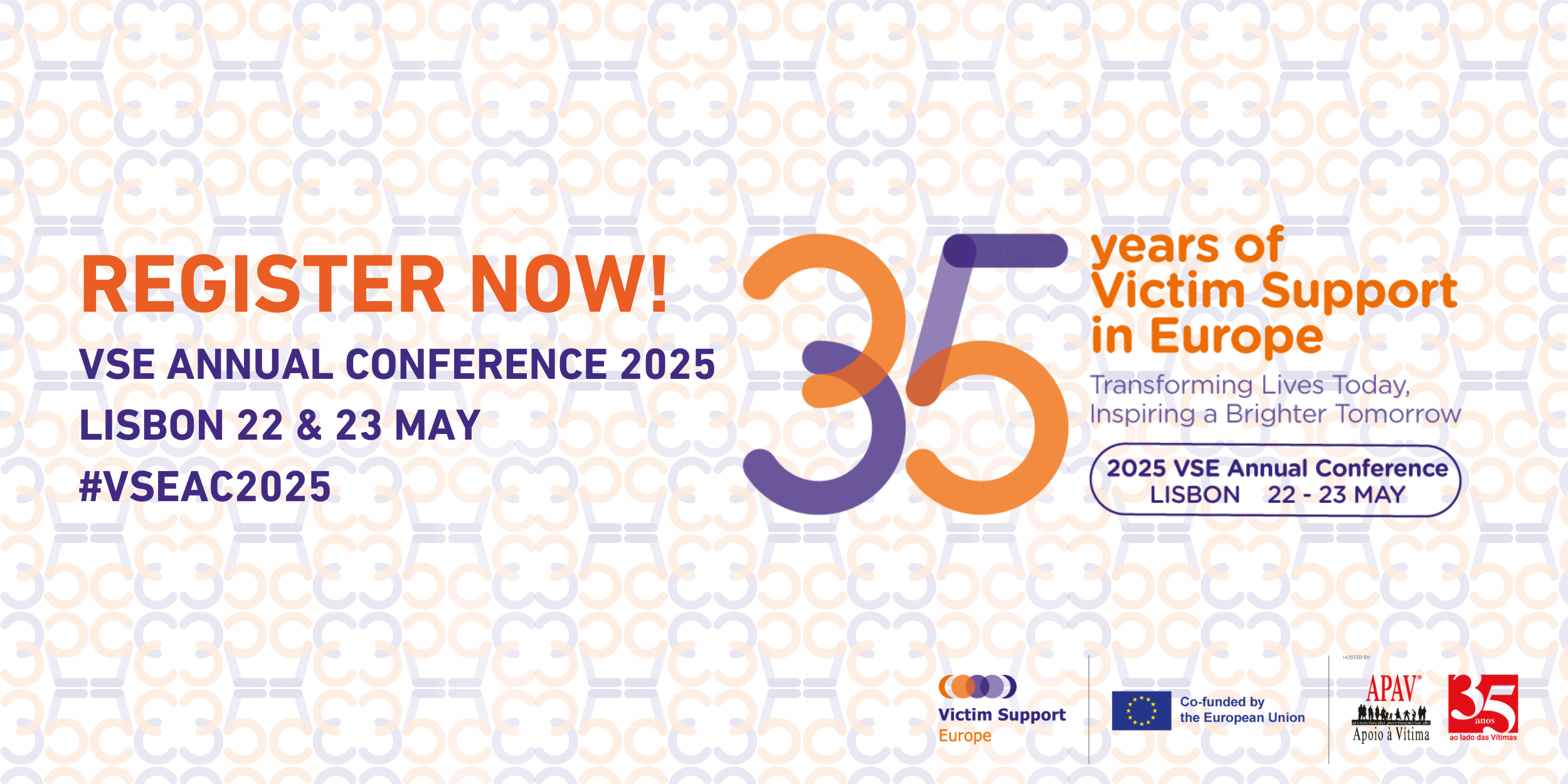 Victim Support Europe 2025 Annual Conference – “35 Years of Victim Support in Europe – Transforming Lives Today, Inspiring a Brighter Tomorrow”