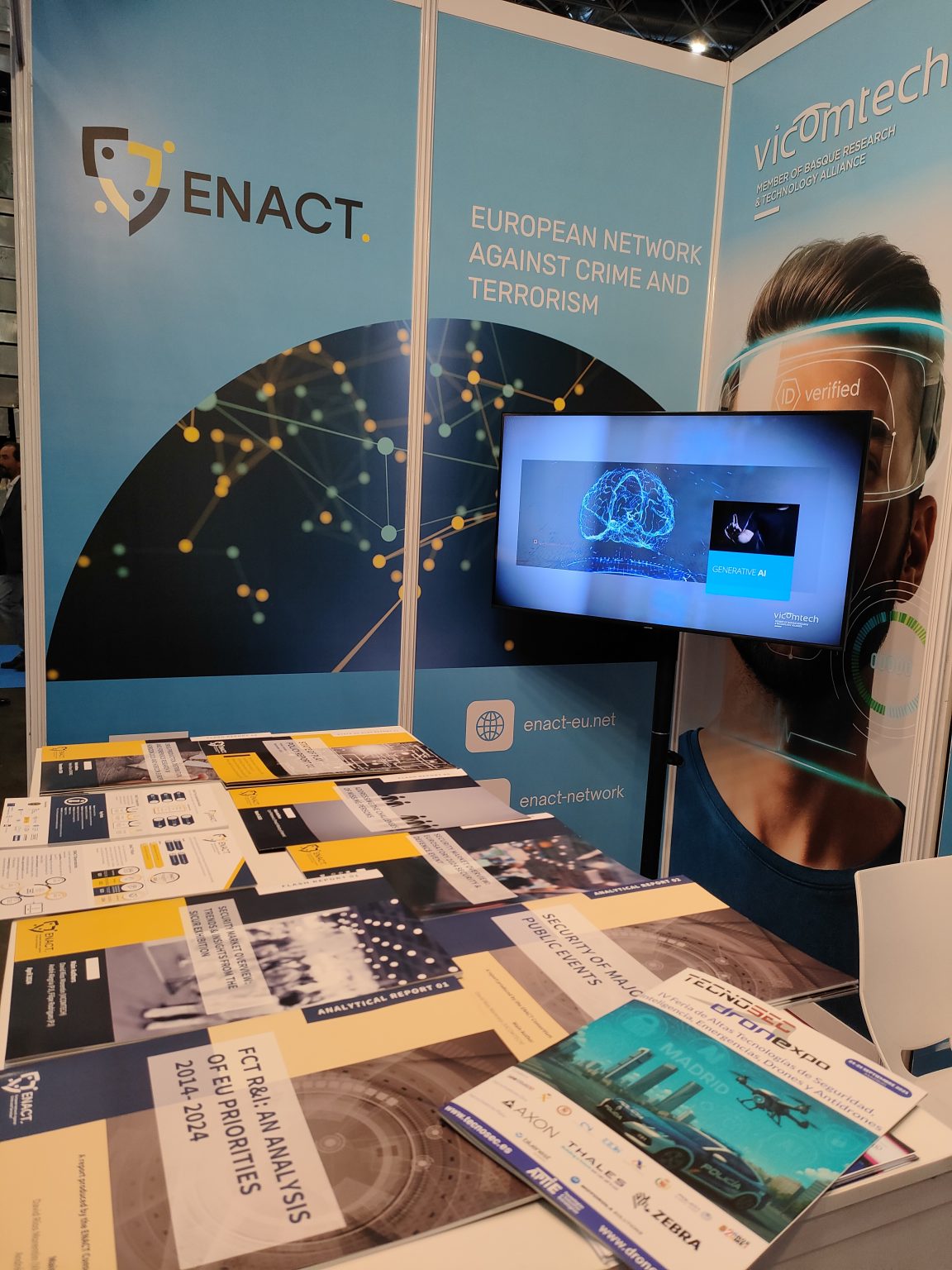 Enect ENACT exhibited and presented at TECNOSEC – ENACT