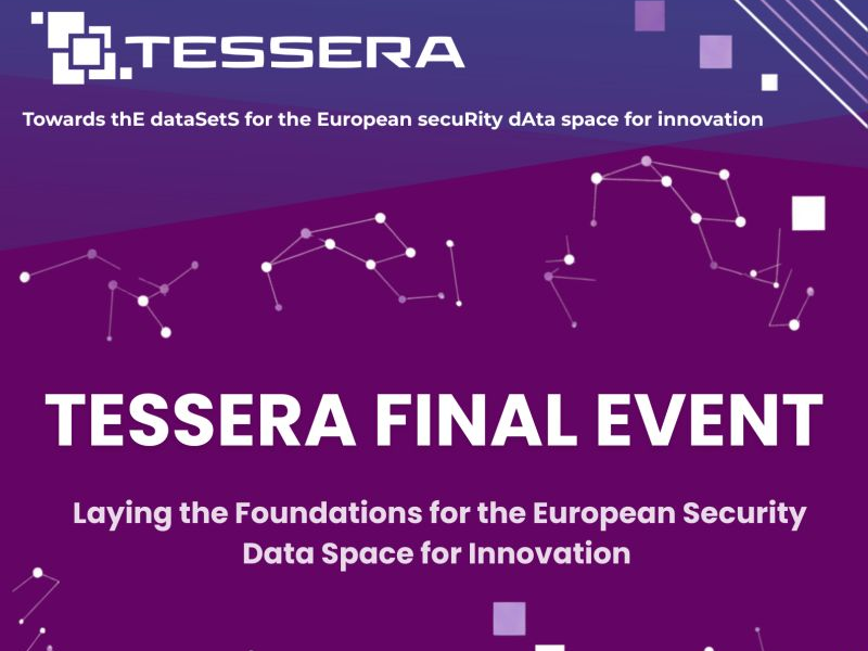 TESSERA Final Event: Laying the Foundations for the European Security Data Space for Innovation