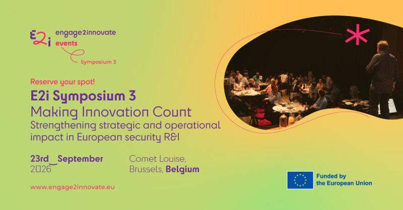 Making Innovation Count: Strengthening strategic and operational impact in European Security R&I